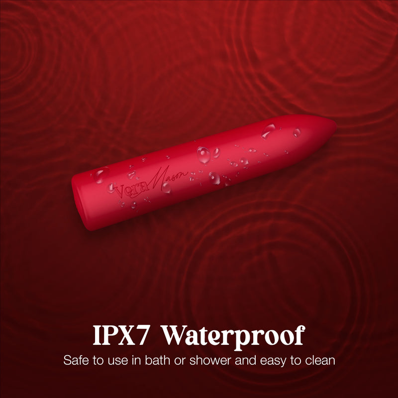 Cherry Bliss Mini Bullet Vibrator | Waterproof, 10 Modes, Body-Safe | Vera Mason Cherry Bliss Mini Bullet Vibrator | Waterproof, 10 Modes, Body-Safe | Vera Mason